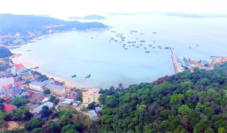 Xã Thanh Lân có diện tích khoảng 17,8km2, là xã đảo lớn nhất thuộc quần đảo Cô Tô, có nguồn tài nguyên biển, tài nguyên rừng tự nhiên đặc sắc. Xã có khoảng 2.000ha rừng tự nhiên che phủ trên 70% đảo. Ảnh: Báo PLVN