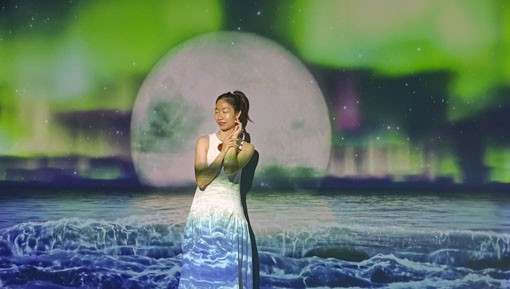 Bảo tàng nghệ thuật đương đại đang là điểm đến hấp dẫn cho người trẻ. (Nguồn: PV)