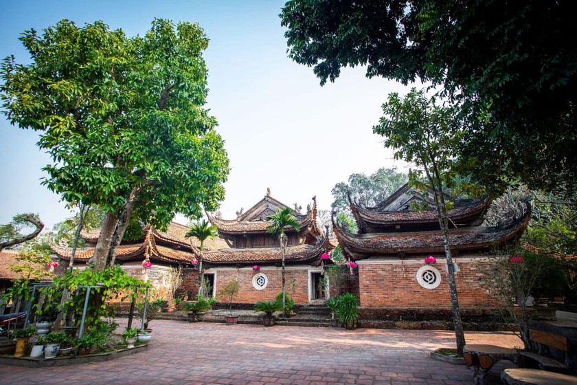 Một góc Tây Phương cổ tự. Ảnh: Báo PLVN