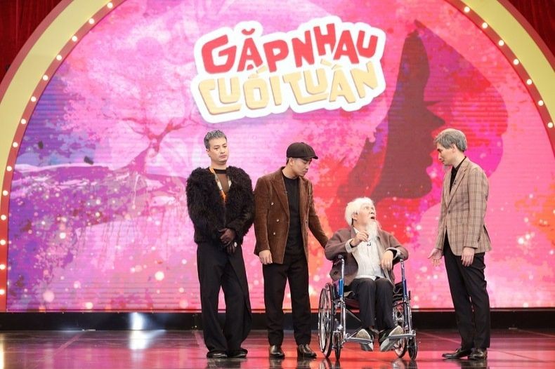 "Gặp nhau cuối tuần" với những câu chuyện “dở khóc dở cười” từ những sự kiện thực tế. (Ảnh: Báo PLVN)
