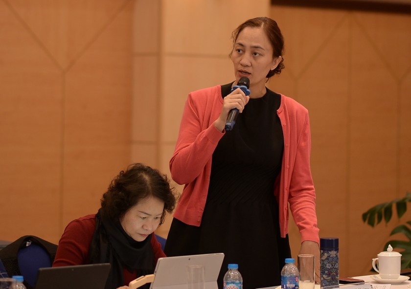 Bà Phạm Thị Thanh Hường - Trưởng Ban Văn hóa Văn phòng UNESCO Việt Nam chia sẻ kinh nghiệm với TP Đà Lạt. Ảnh: Báo PLVN