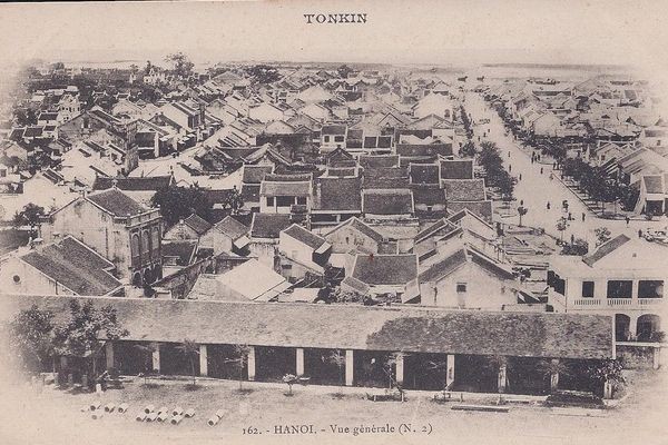 Toàn cảnh Hà Nội xưa. (Ảnh tư liệu)