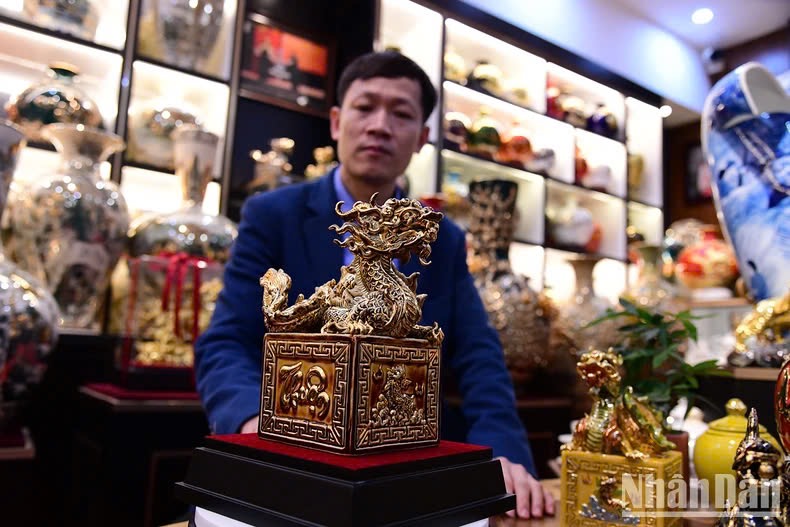 Linh vật Việt Nam qua góc nhìn điêu khắc dân gian. Ảnh: Báo Nhân Dân