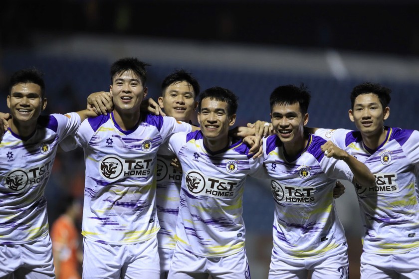 Hà Nội FC gặp Thanh Hoá là trận đấu tâm điểm của vòng 17 (Ảnh VPF)