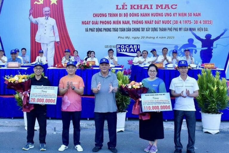 Nhiều đơn vị đồng hành cùng chương trình lần này (Ảnh Báo PLVN)