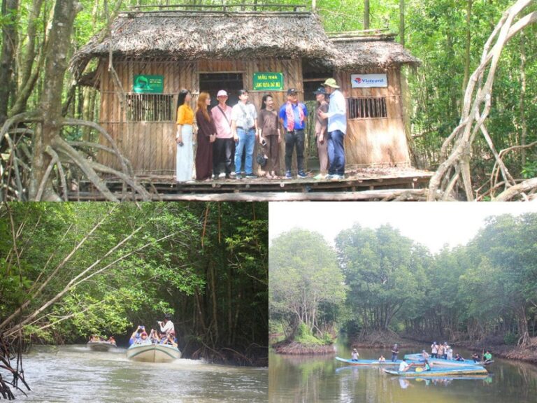 Sở Văn hóa, Thể thao và Du lịch tỉnh tổ chức các đoàn Famtrip cho phóng viên, báo đài khảo sát và giới thiệu, quảng bá điểm đến du lịch Cà Mau. Ảnh: Báo PLVN
